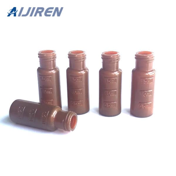 plastic amber hplc vial