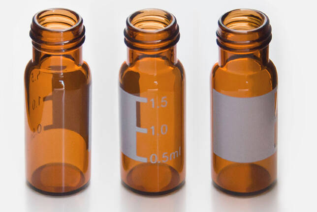 2ml amber chromatography  screw vials for sale