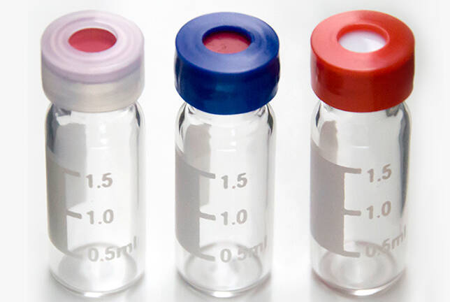 Certified Snap Top 2ml HPLC Vials for Lab Using for Sale