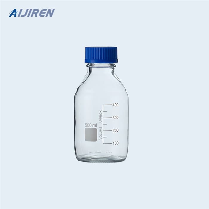 500ml clear glass media bottle